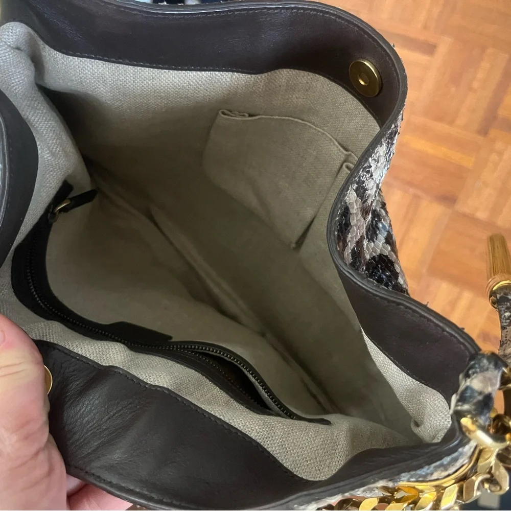 GUCCI 🐍 Python bag - Picture 9 of 12